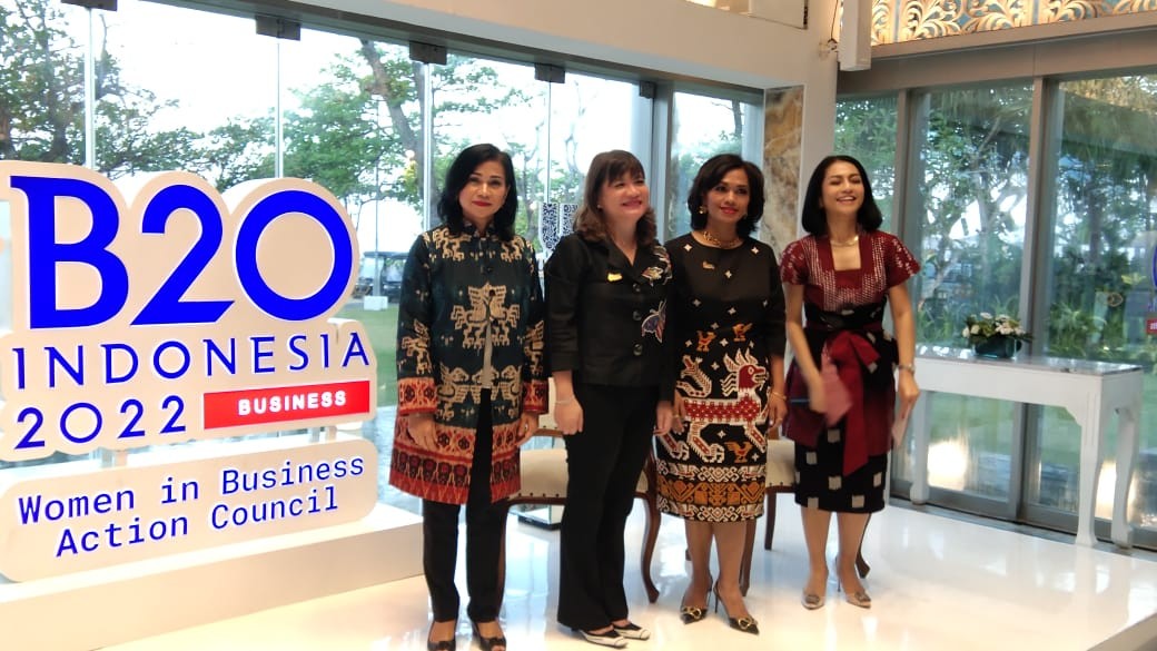 Dokumentasi dari - B20 WiBAC: Platform OGWE Diharapkan Sarana Gotong Royong Global Perkuat Kebijakan Pro-Perempuan 