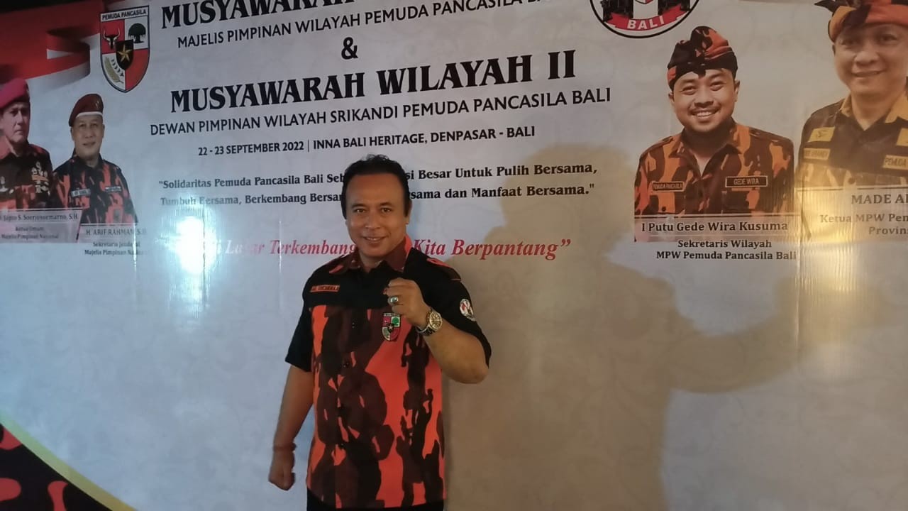 Dokumentasi dari - Gantikan Ariandi, Gung Cok Digadang-gadang Pimpin Pemuda Pancasila Bali