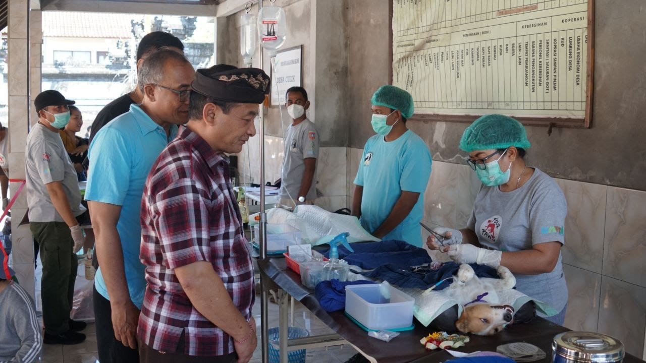 Dokumentasi dari - Menuju One Health Zero Death, Bupati Gede Dana Ingatkan Masyarakat Tidak Lepas Liarkan Hewan Peliharaan