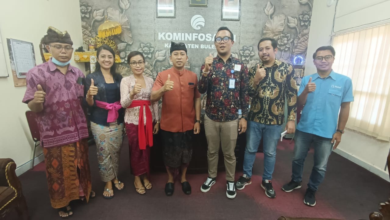 Dokumentasi dari - Kominfosanti Buleleng Sepakat bersinergi Dengan Biznet, Beri Pelayanan Internet Gratis