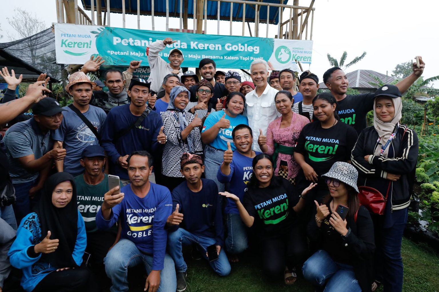 Dokumentasi dari - Ganjar: Anak Muda Mau Bertani, Politik Pangan Menjanjikan