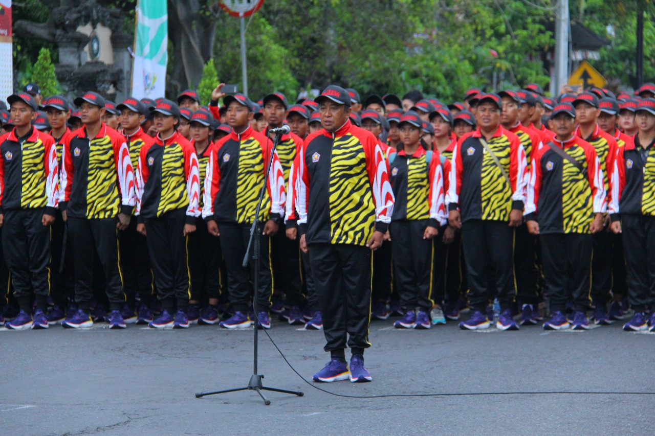 Dokumentasi dari - Kontingen Porprov Buleleng Dilepas Target Bertahan di Posisi Tiga Besar