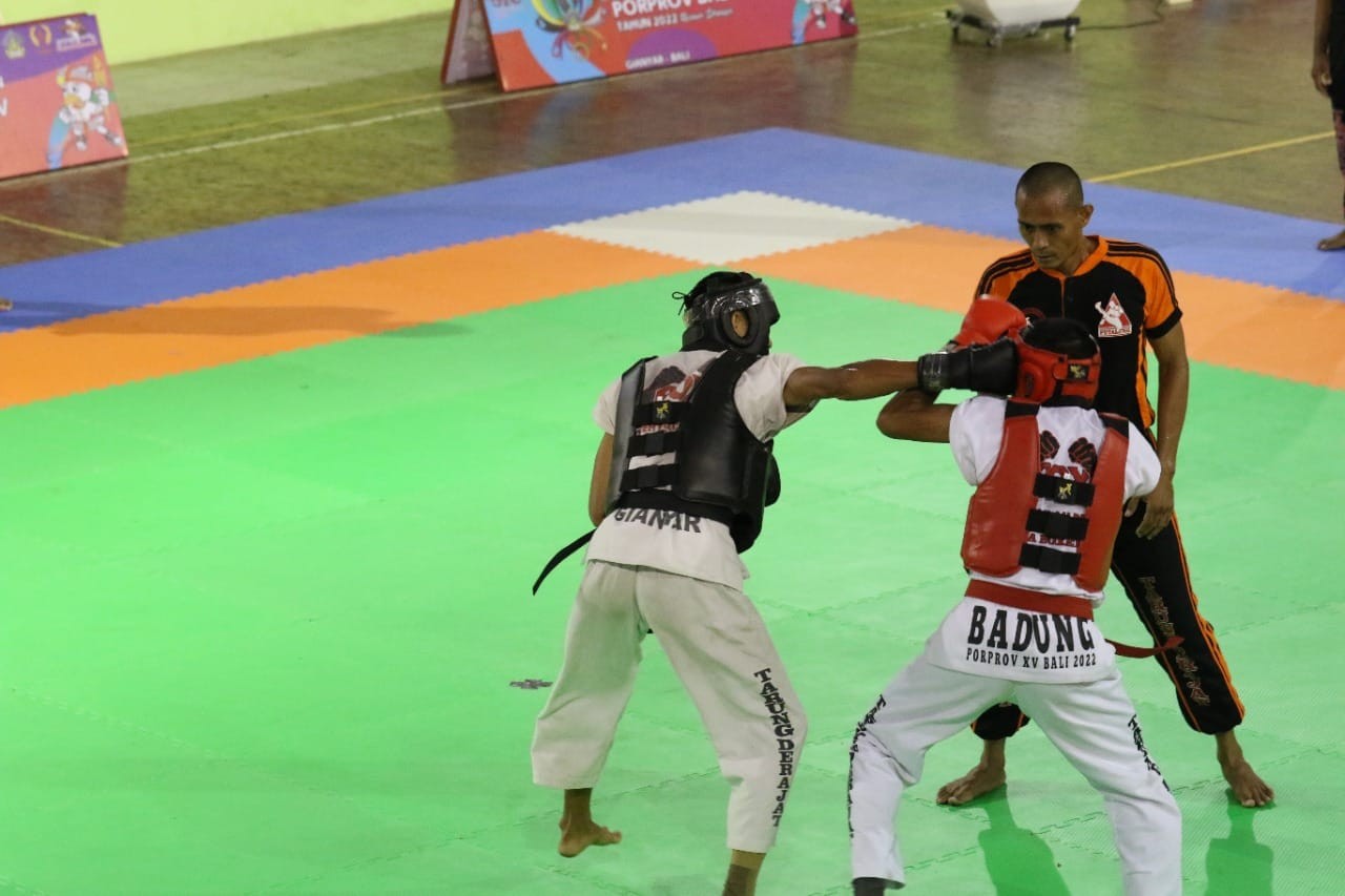 Dokumentasi dari - Gelaran Porprov Bali, Tarung Derajat Resmi Dibuka di Gianyar