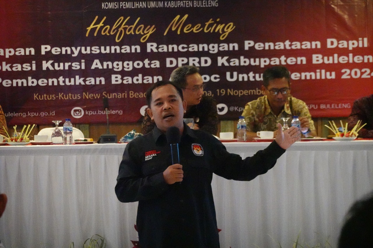 Dokumentasi dari - KPU Buleleng Gelar Sosialisasi Diantaranya Terkait Alokasi Kursi Anggota DPRD