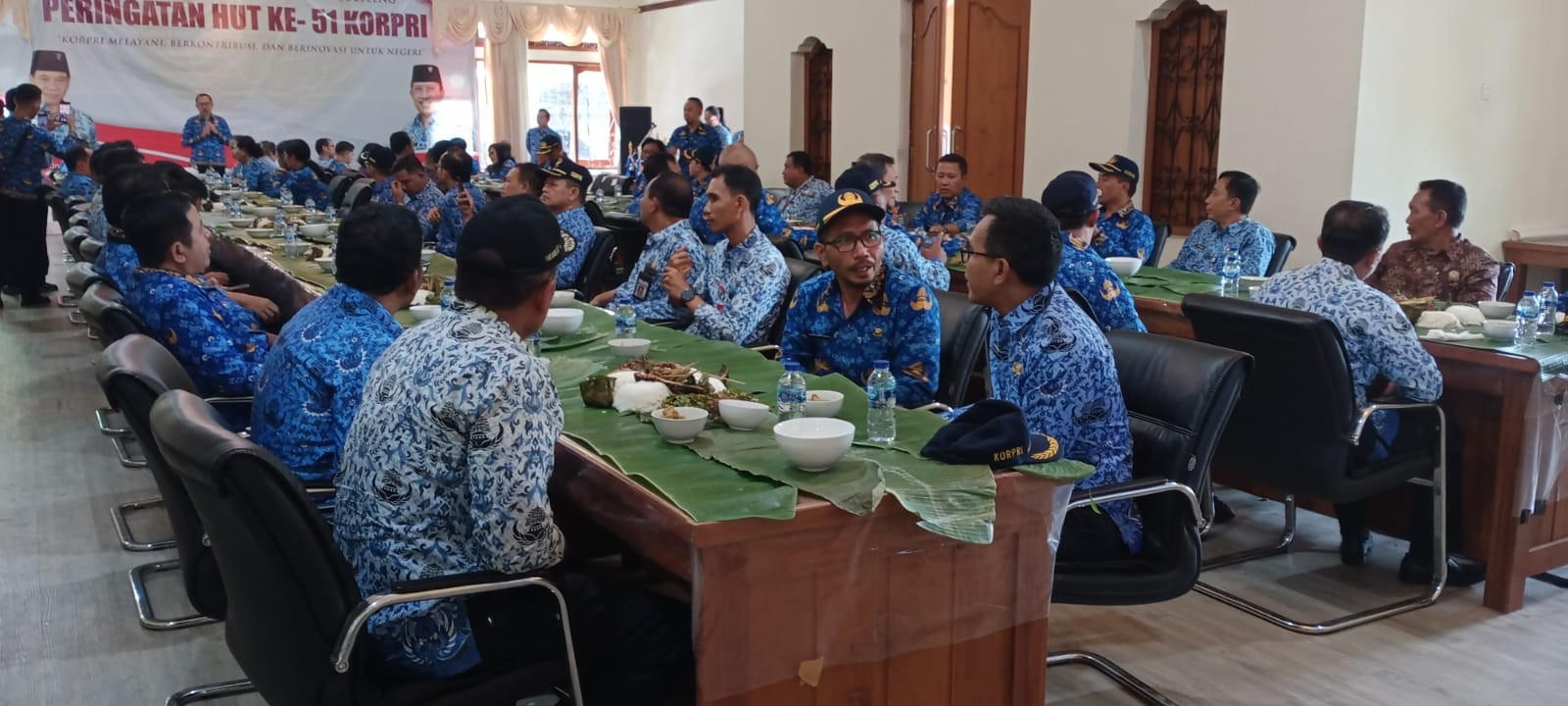 Dokumentasi dari - Rayakan HUT KORPRI Ke-51, Pj. Lihadnyana Ajak Pimpinan OPD Megibung Pupuk Rasa Kekeluargaan
