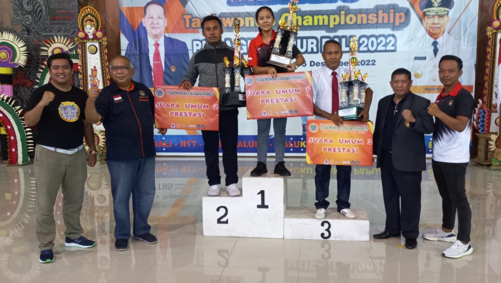 Dokumentasi dari - Juara Peringkat Pertama Perolehan 25 Medali Emas Kejuaraan Nasional Wilayah 6 Cabor Taekwondo