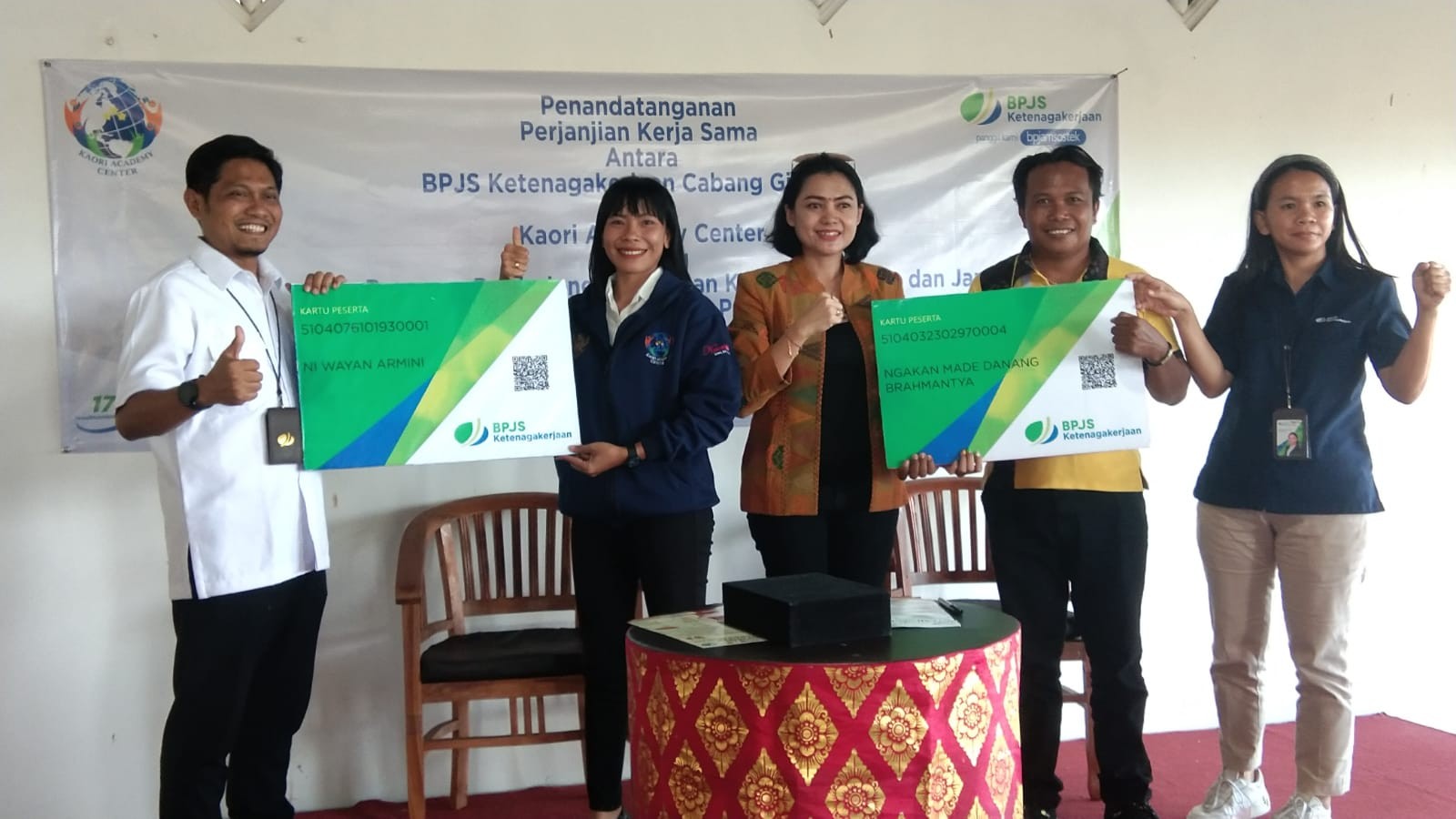 Dokumentasi dari - Siapkan SDM Berkebun ke Luar Negeri, KAC - BPJS Ketenagakerjaan untuk Lindungi Siswa Selama Pelatihan