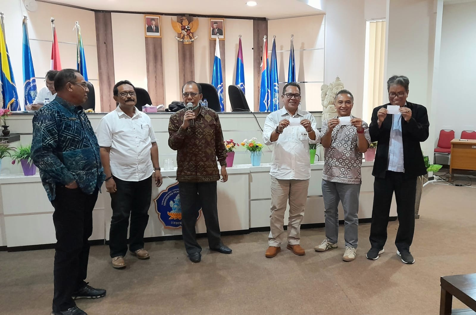 Dokumentasi dari - Tiga Calon Rektor Undiksha Singaraja  Bertarung Pada Pilrek 11 Januari 2023