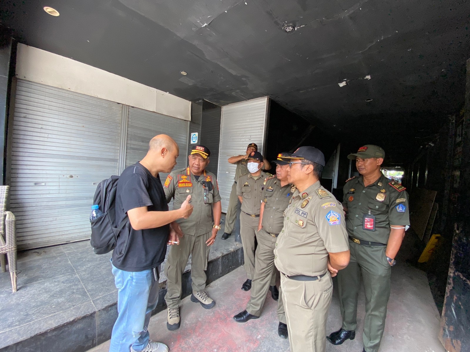 Dokumentasi dari - Ditutup Sementara, PT Sky Bali Mangkir dari Panggilan Satpol PP