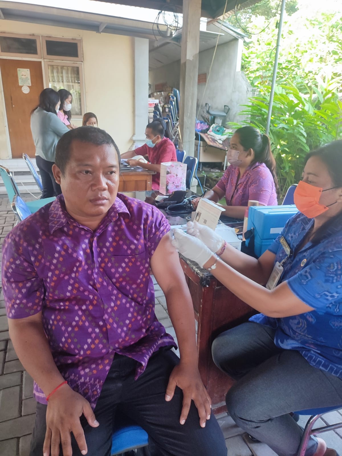 Dokumentasi dari - Vaksin Booster ke-2 Sasar Masyarakat Umum di Buleleng