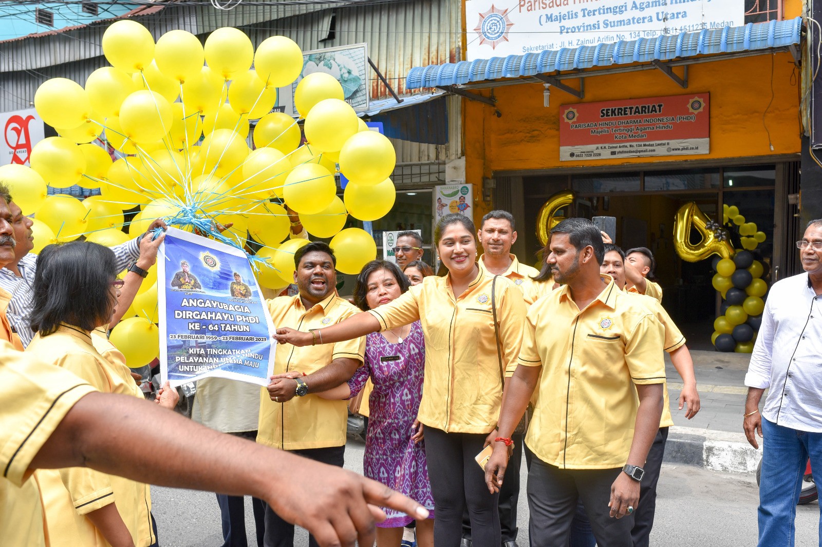 Dokumentasi dari - HUT PHDI ke-64, Matha Riswan ; Kita Bersinergi Dengan Pemko Medan Untuk Pelayanan Umat Hindu