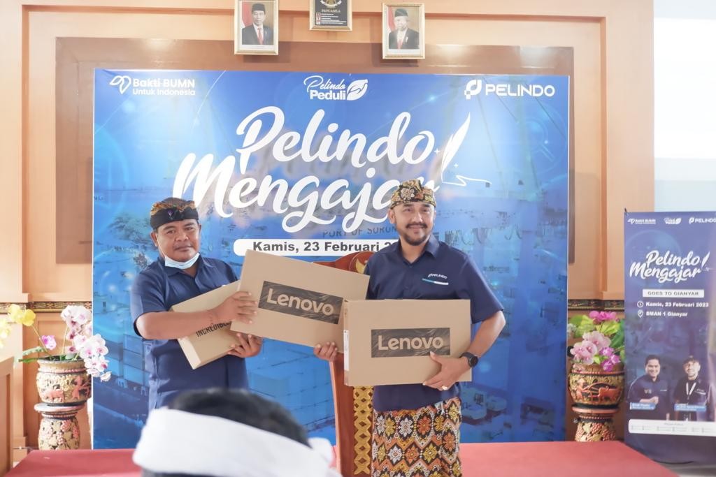 Dokumentasi dari - Pelabuhan Pelindo Mengajar Goes to SMAN 4 Denpasar dan SMAN 1 Gianyar