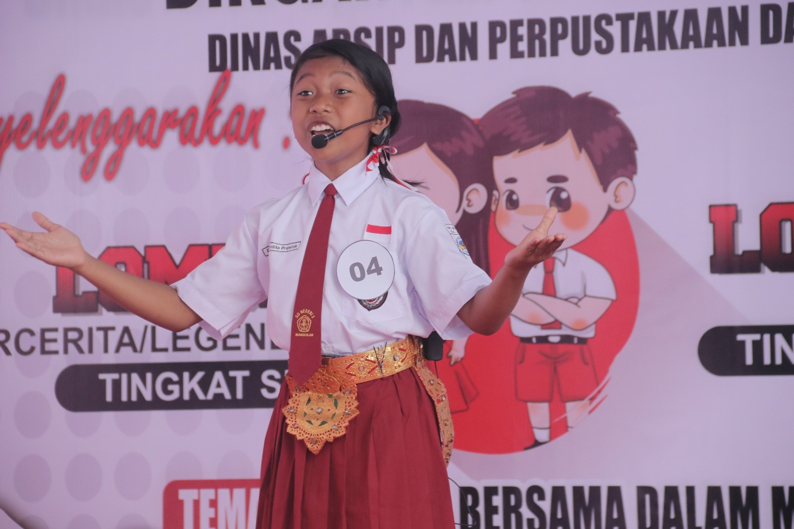 Dokumentasi dari - Kembangkan Kegemaran Membaca, Puluhan Anak SD dan SMP Ikuti Lomba Bercerita dan Sinopsis