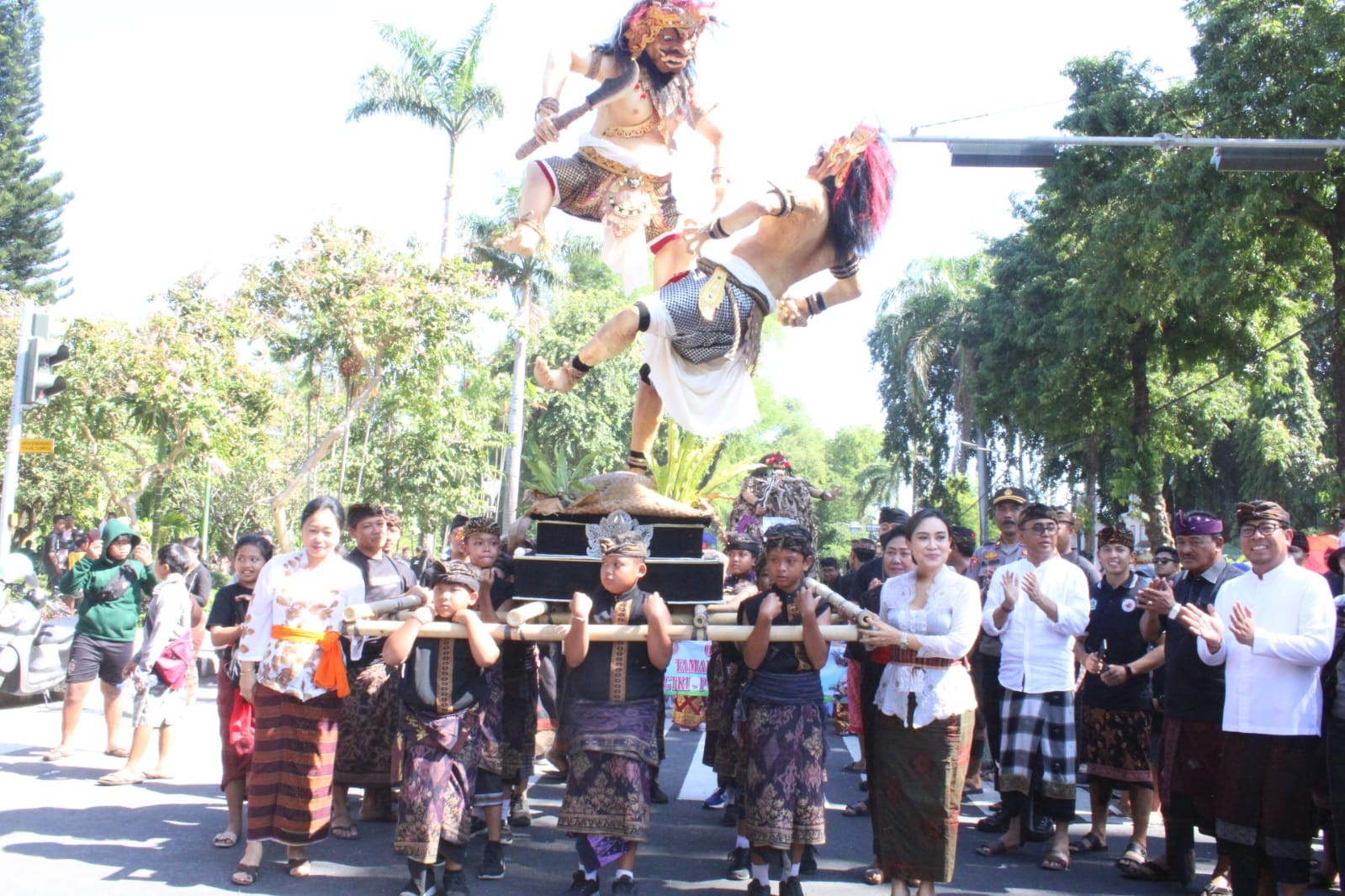 Dokumentasi dari - Karnaval Ogoh-Ogoh Anak TK dan PAUD Meriahkan Kasanga Festival 2023 