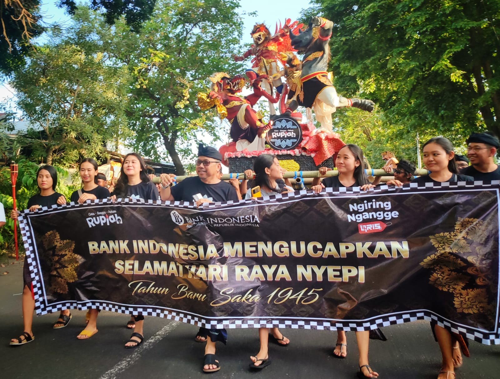 Dokumentasi dari - Cinta Rupiah, Bank Indonesia Ikut Meriahkan Festival Ogoh-Ogoh