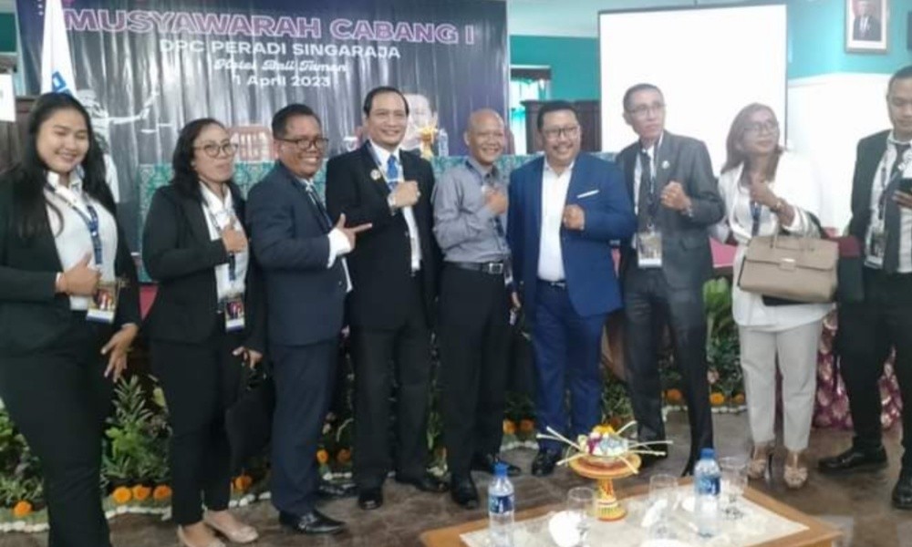 Dokumentasi dari - Doni Riana Terpilih Sebagai Ketua DPC Peradi Singaraja masa bhakti 2023-2028
