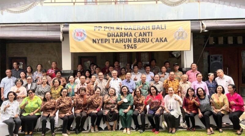 Dokumentasi dari - PP Polri Bali Gelar Dharma Santi Nyepi Tahun Saka 1945, Donder : Damai Untuk Semua termasuk para Dewa Sekalipun