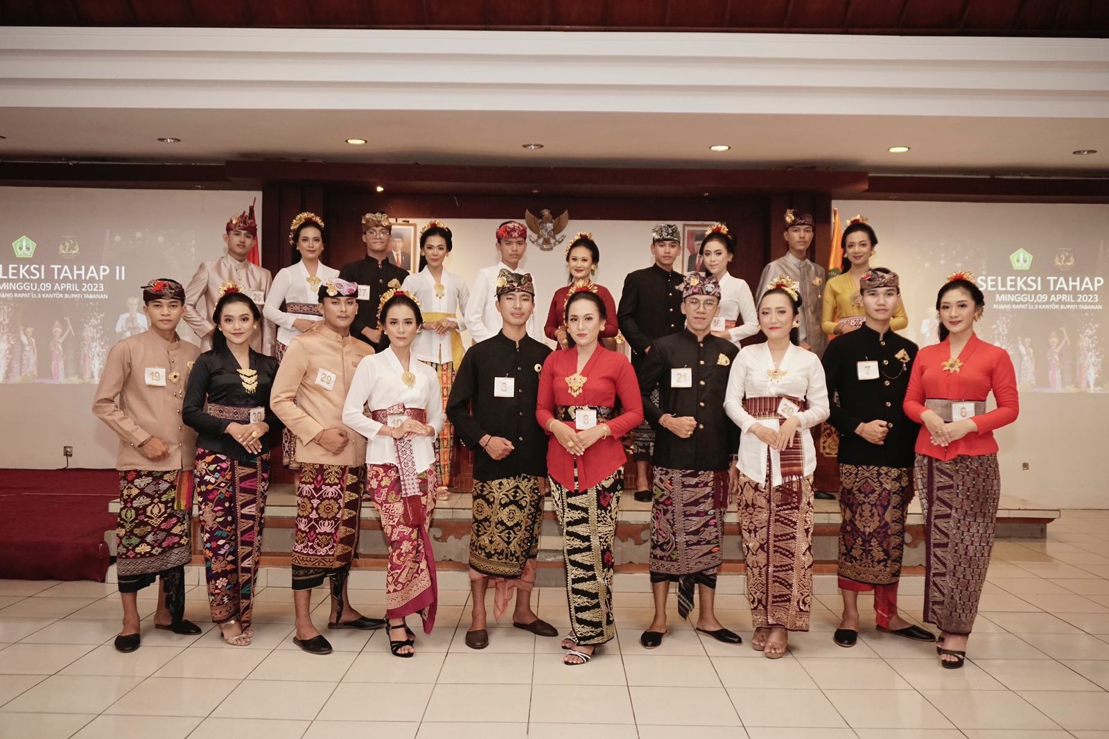 Dokumentasi dari - Terpilih 10 Pasang Finalis Jegeg Bagus Tabanan, Langkah Awal Promosi Pariwisata