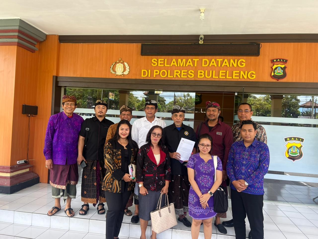 Dokumentasi dari - Indikasi Penodaan Agama di ‘’Insiden Nyepi’’ Sumberkelampok, Polres Buleleng Gali Bukti dan Saksi
