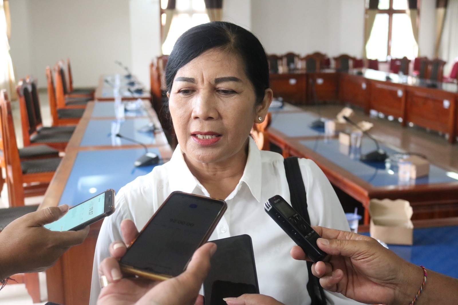 Dokumentasi dari - Puluhan Pedagang Ikan Pasar Anyar Mengadu Ke DPRD Buleleng