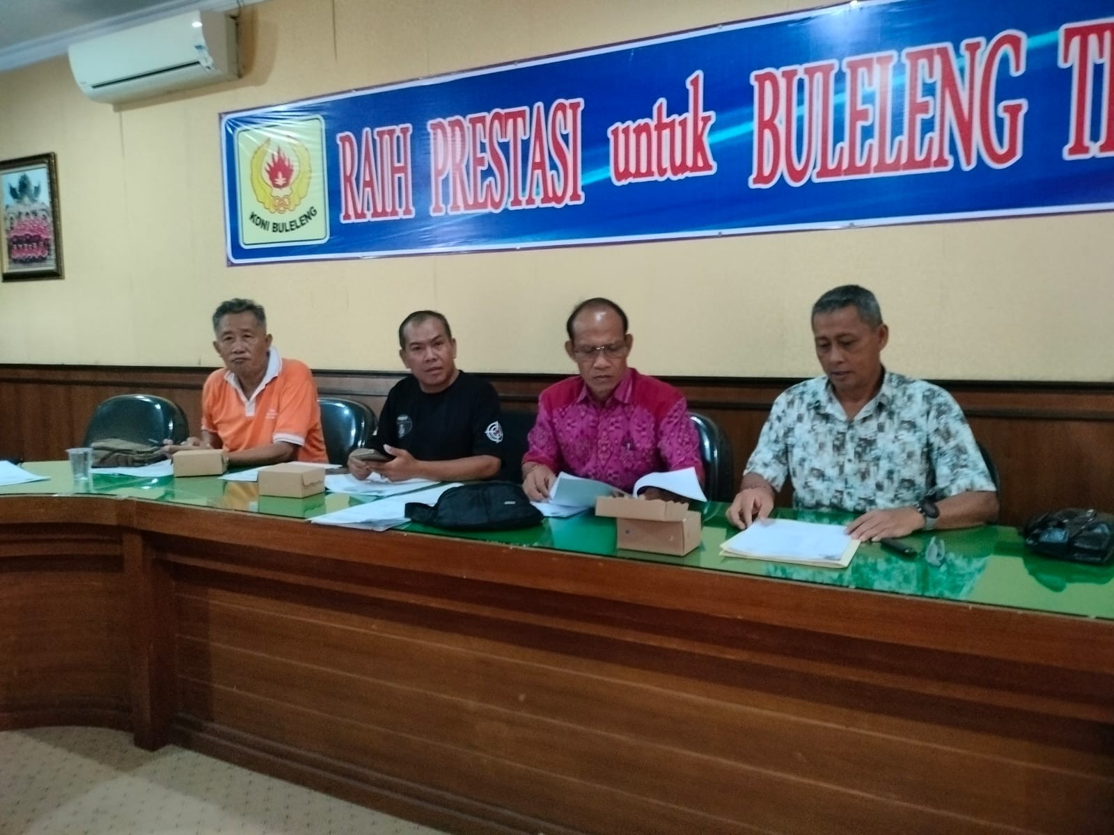Dokumentasi dari - KONI Buleleng Mengevaluasi Kinerja Pengkab Cabang Olahraga