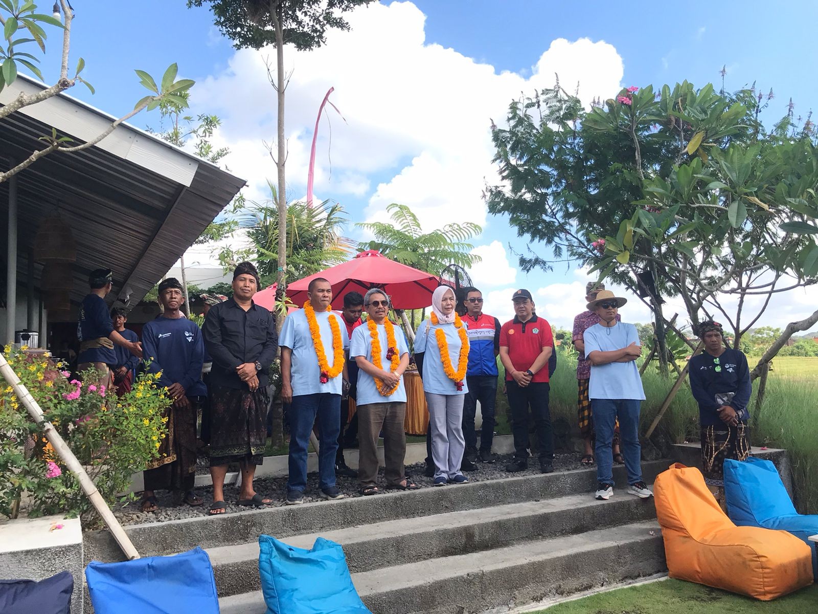 Dokumentasi dari - Tim KemenLHK Kunjungi Ekowisata Subak Sembung Peguyangan,  Pertahankan Lahan Hijau di Kota Denpasar