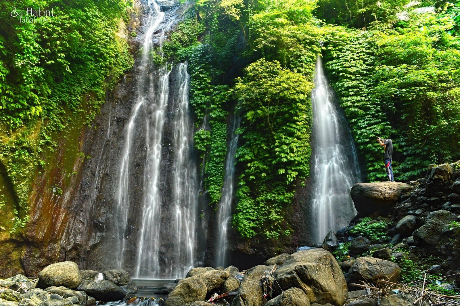 Dokumentasi dari - Desa Banyuatis Memiliki Potensi Wisata Yang Tersembunyi Yakni Air Terjun