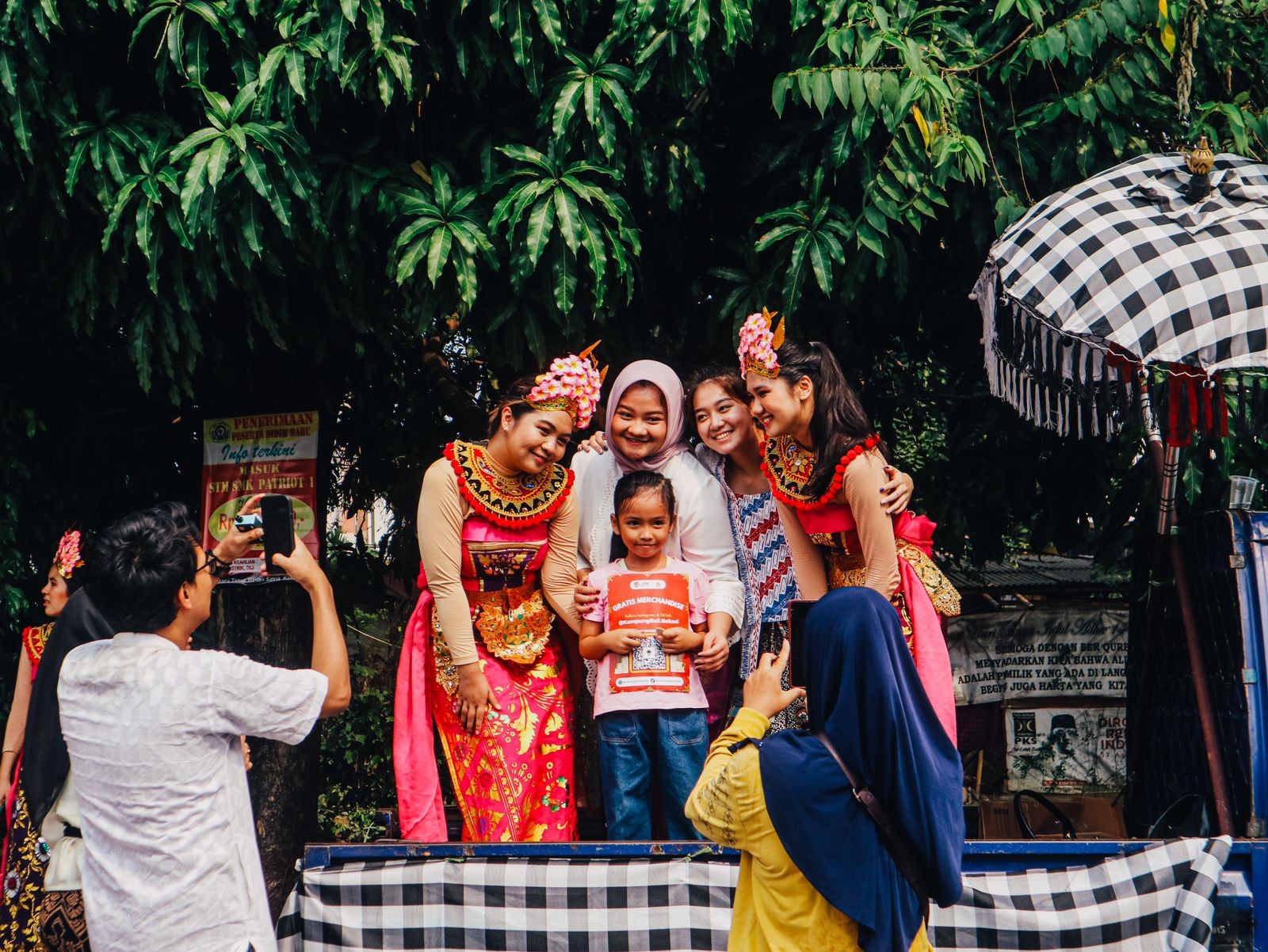 Dokumentasi dari - Toleransi: Bali Day, Pawai Budaya Bali di Bekasi