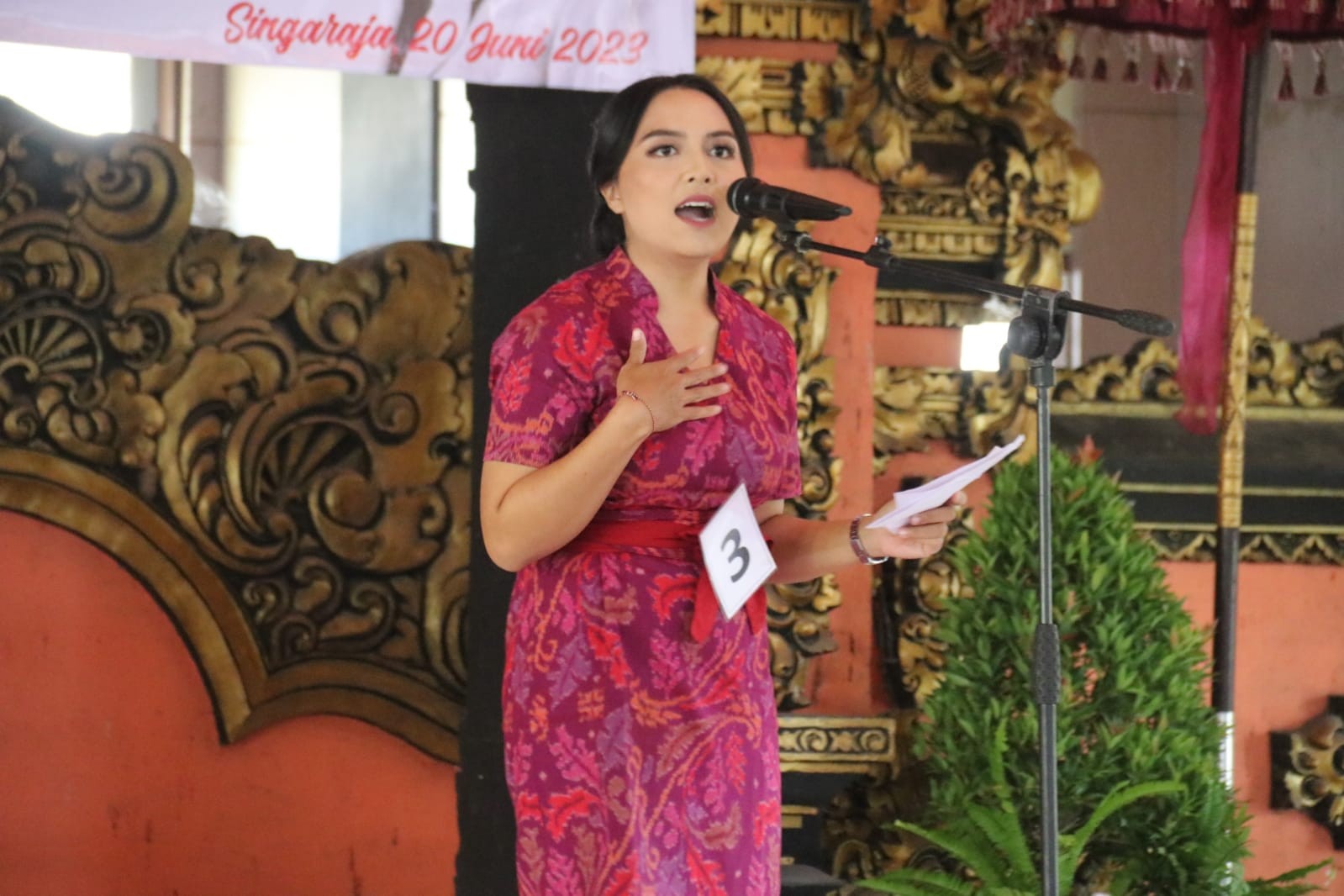 Dokumentasi dari - Semarakkan Bulan Bung Karno V Melalui Lomba Baca Puisi dan Pidato
