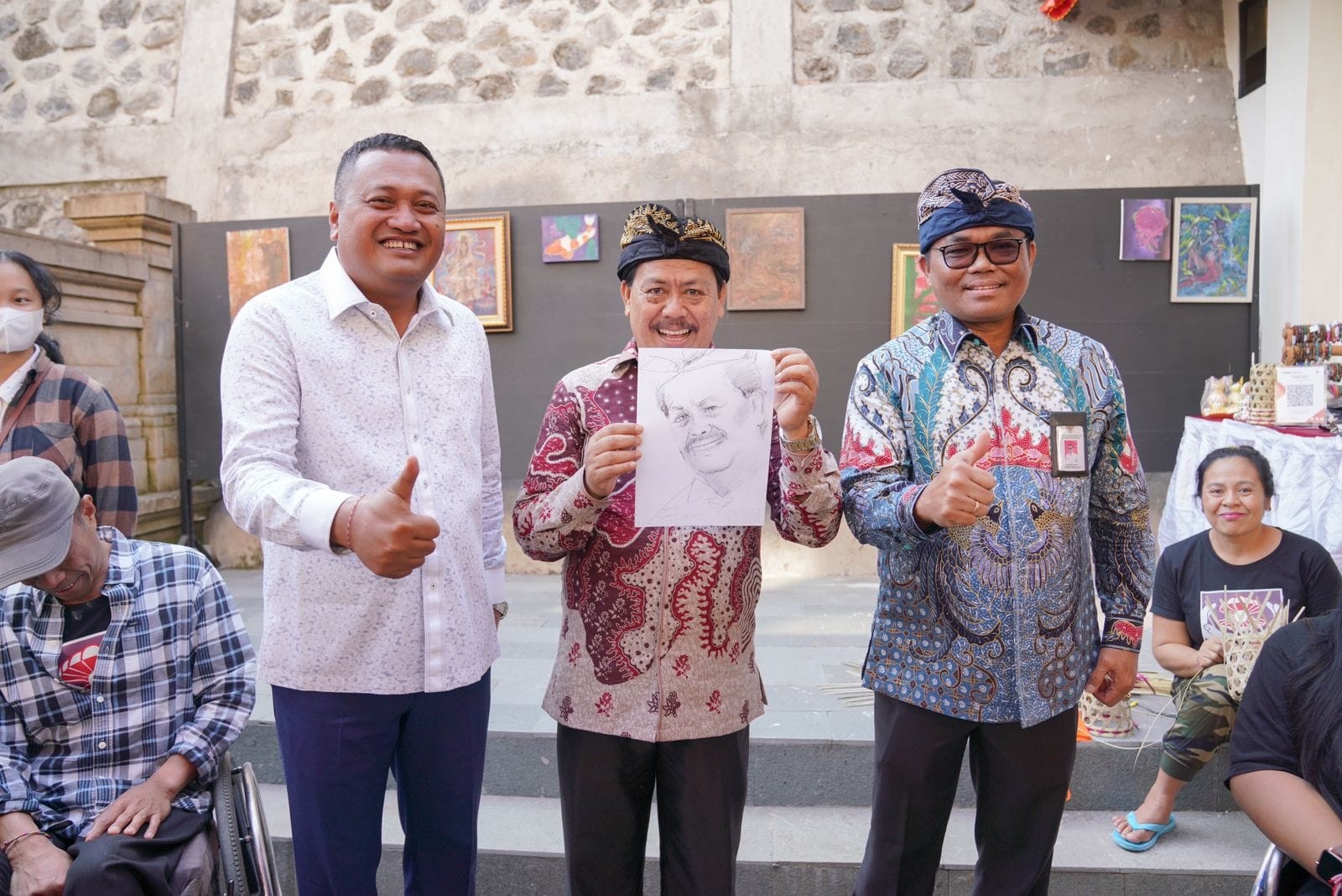 Dokumentasi dari - Kepala Perpusnas Resmikan Perpustakaan Nawaksara Gianyar