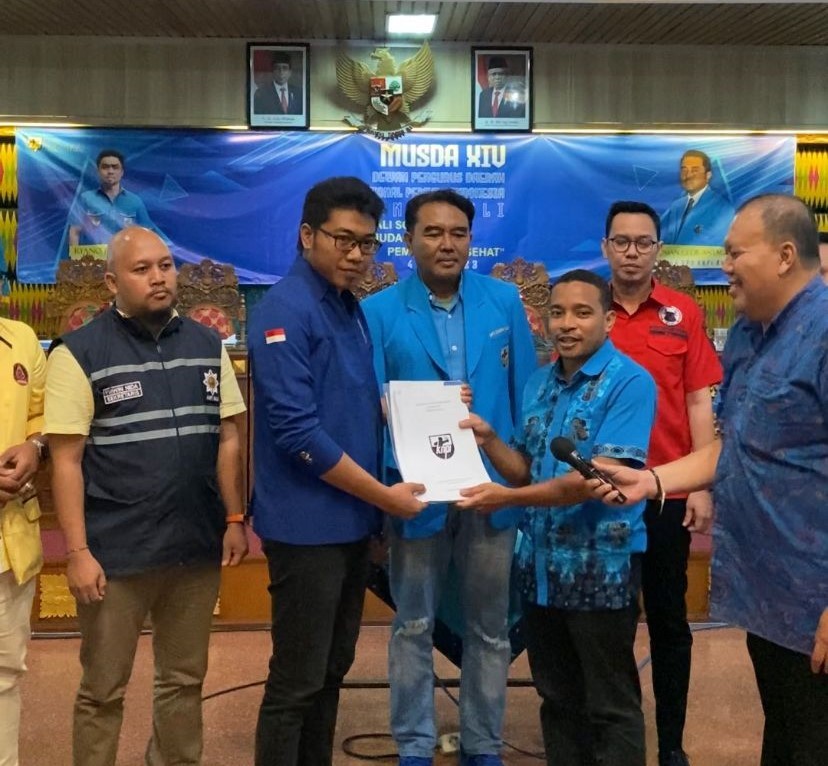 Dokumentasi dari - Pemilu 2024: Gung Indra Pimpin KNPI Bali, Solidkan Gerakan Pemuda