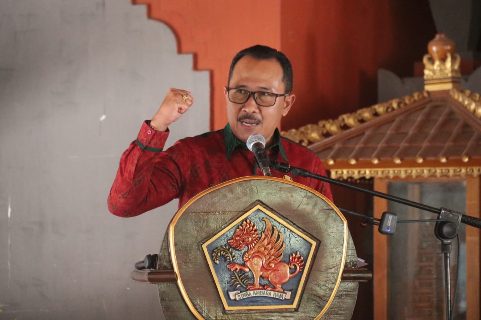 Dokumentasi dari - Sekda Suyasa : Teladani Jiwa Nasionalis Veteran dalam Pembangunan Buleleng