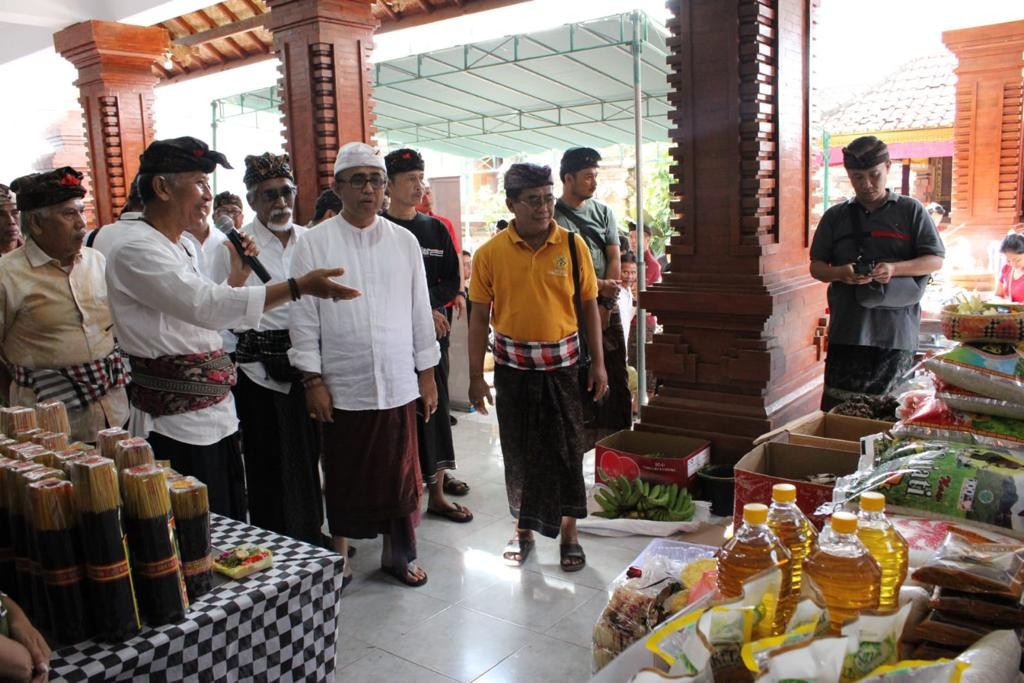 Dokumentasi dari - Pasar Murah di Banjar Kertasari,  Percontohan Program Kesejahteraan Berbasis Banjar 