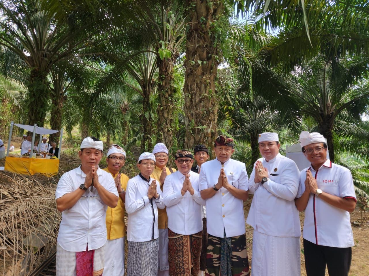 Dokumentasi dari - PHDI Pusat Kunjungi Pura Kompleks Rumah Ibadah di IKN
