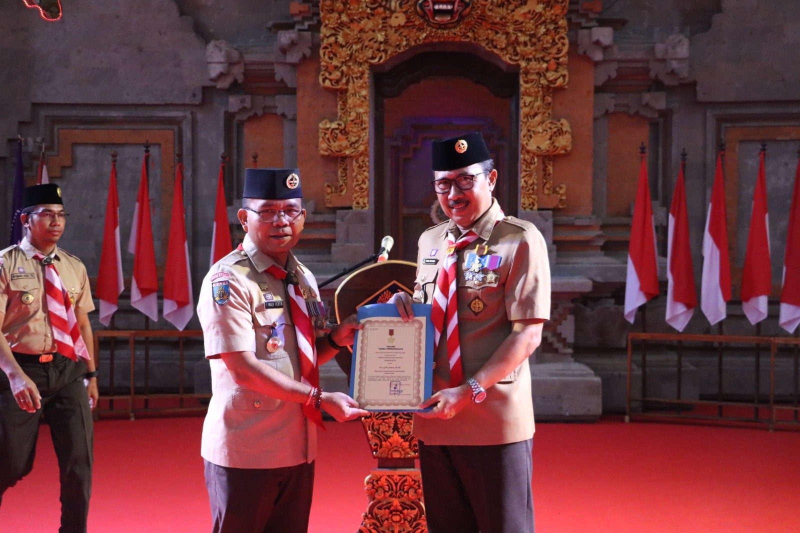 Dokumentasi dari - Hari Pramuka Diperingati, 27 Anggota Pramuka Buleleng Terima Lencana Kehormatan