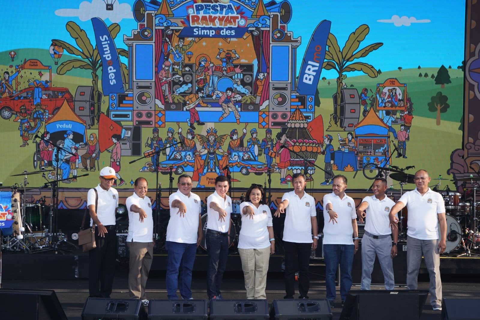 Pesta Rakyat Simpedes, BRI Gandeng 100 UMKM Tampilkan Band Lokal dan Nasional