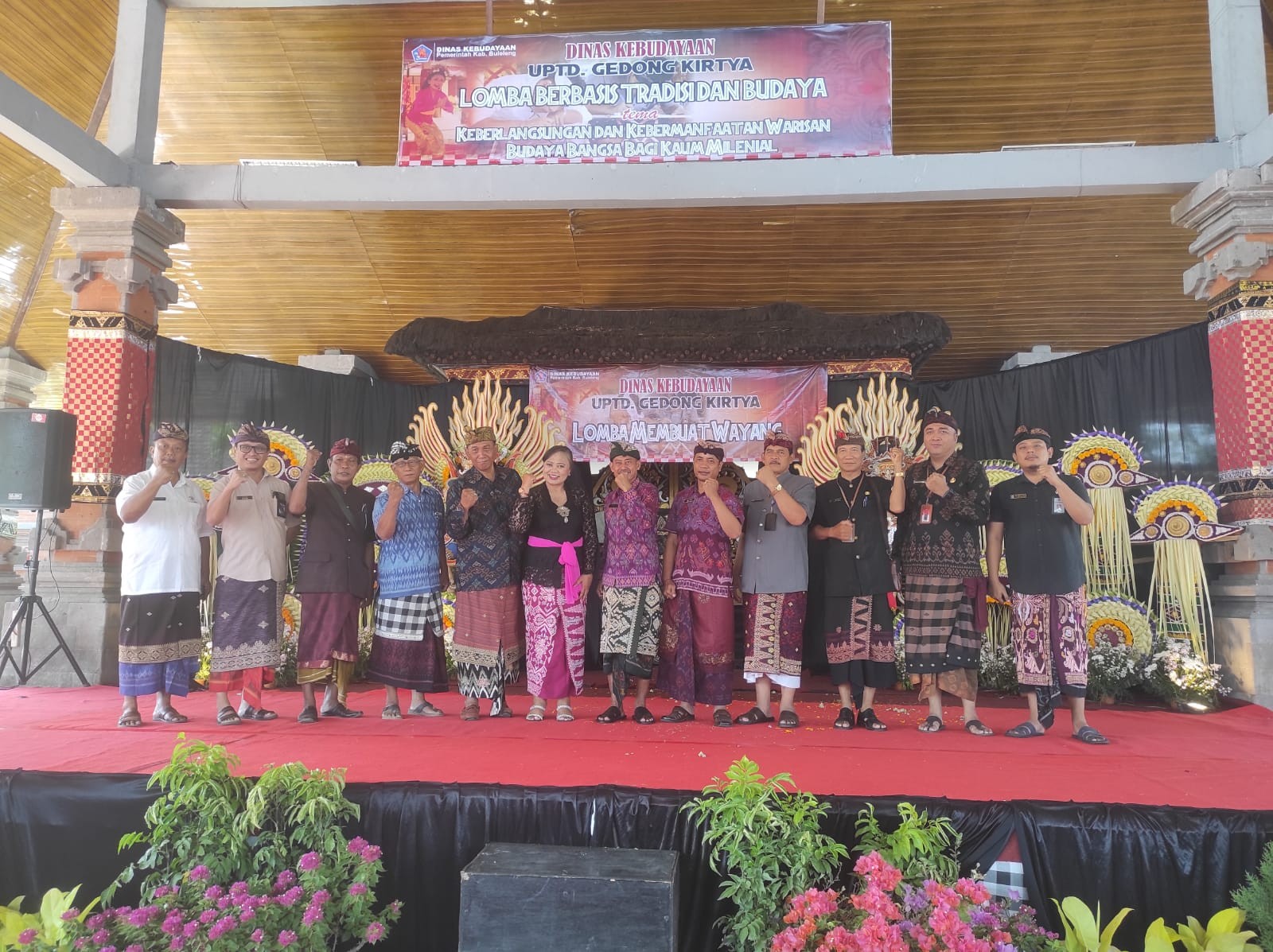 Dokumentasi dari - Ratusan Kaum Milenial Buleleng Antusias IKuti Lomba Berbasis Tradisi dan Budaya