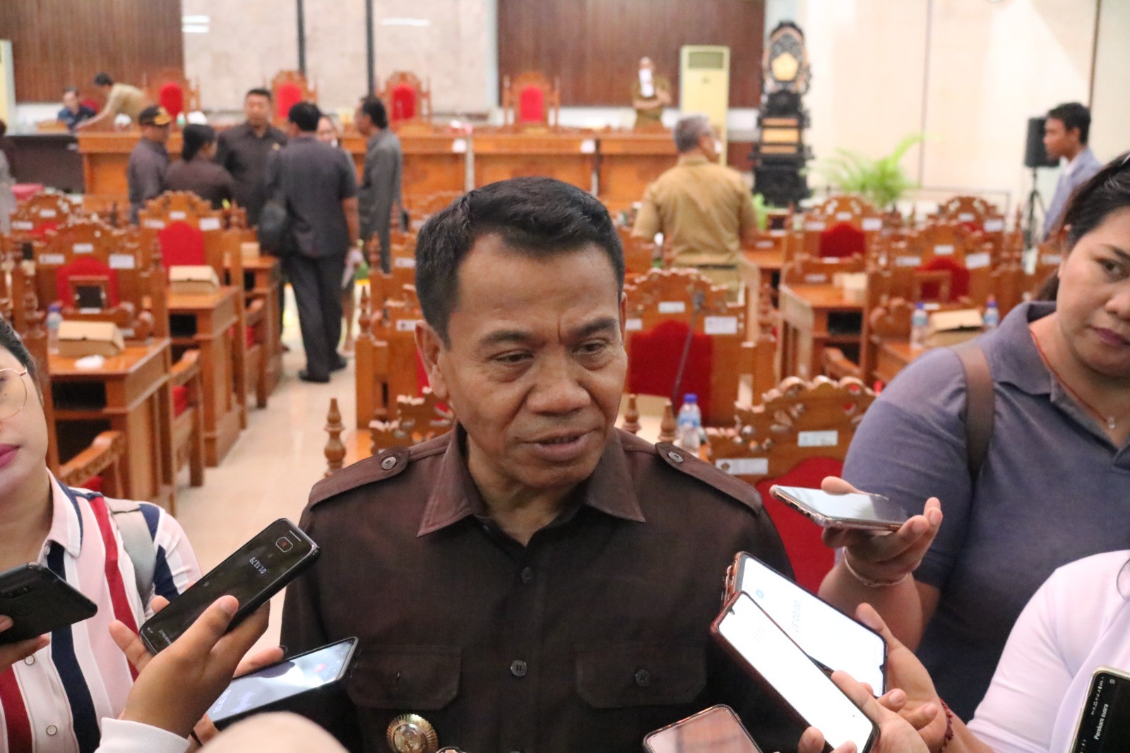 Dokumentasi dari - Pj Bupati Lihadnyana  katakan APBD Buleleng sangat sehat