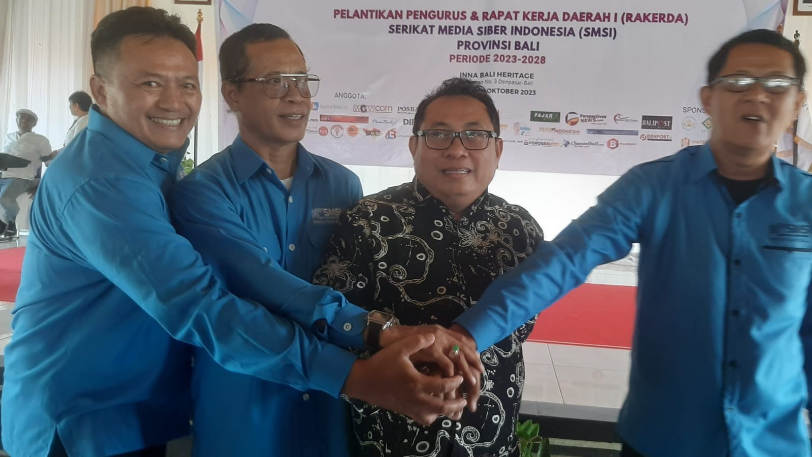 Dokumentasi dari - Edo Dilantik sebagai Ketua SMSI Bali 2023 - 2028