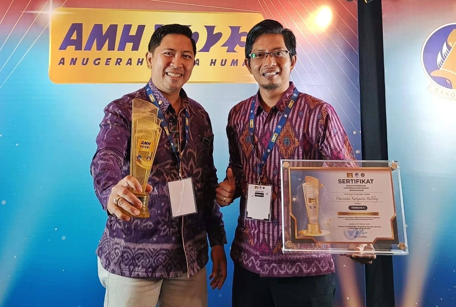 Dokumentasi dari - Pemkab Buleleng Raih Anugerah Media Humas