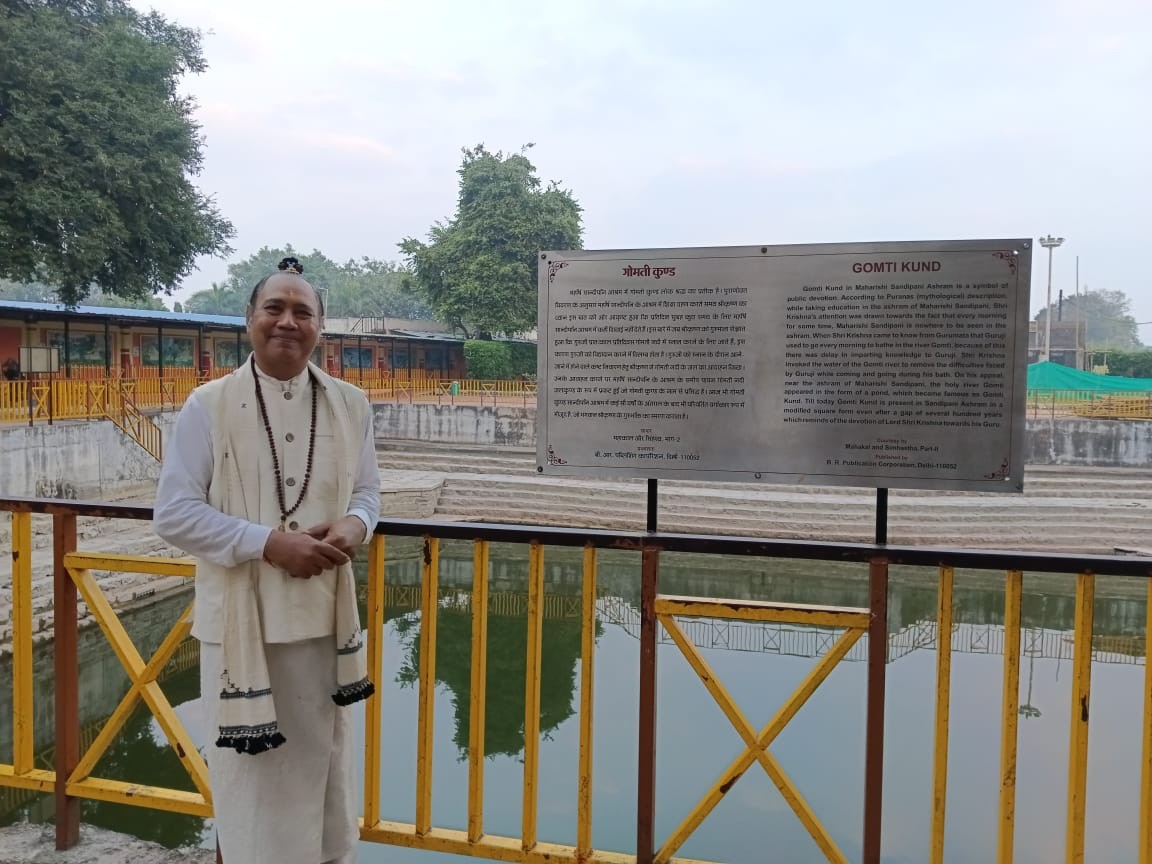 Dokumentasi dari - Kunjungi Tempat Belajar Sri Krishna dan Balaram, Sandipani Ashram Ujjain