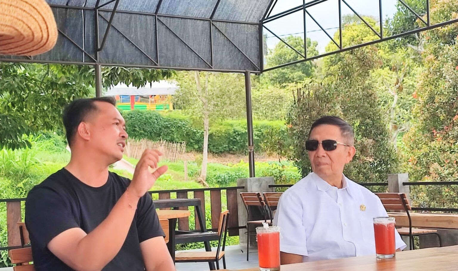 Dokumentasi dari - Berdayakan Pertanian, Mangku Pastika Kunjungi The Silas Agrotourism