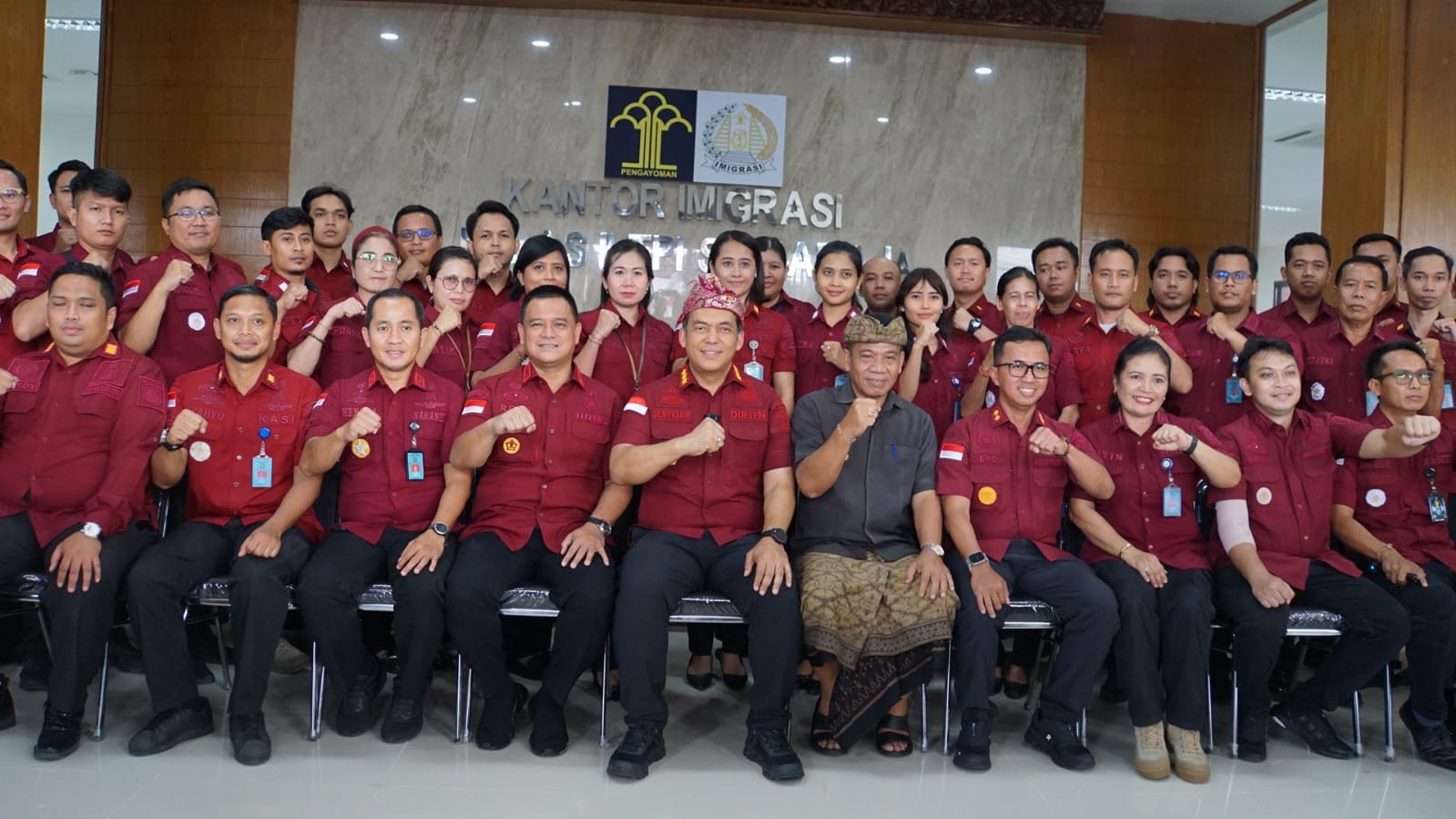 Dokumentasi dari - Kantor Imigrasi Klas II TPI Singaraja Diresmikan, Wujudkan Pelayanan Terbaik