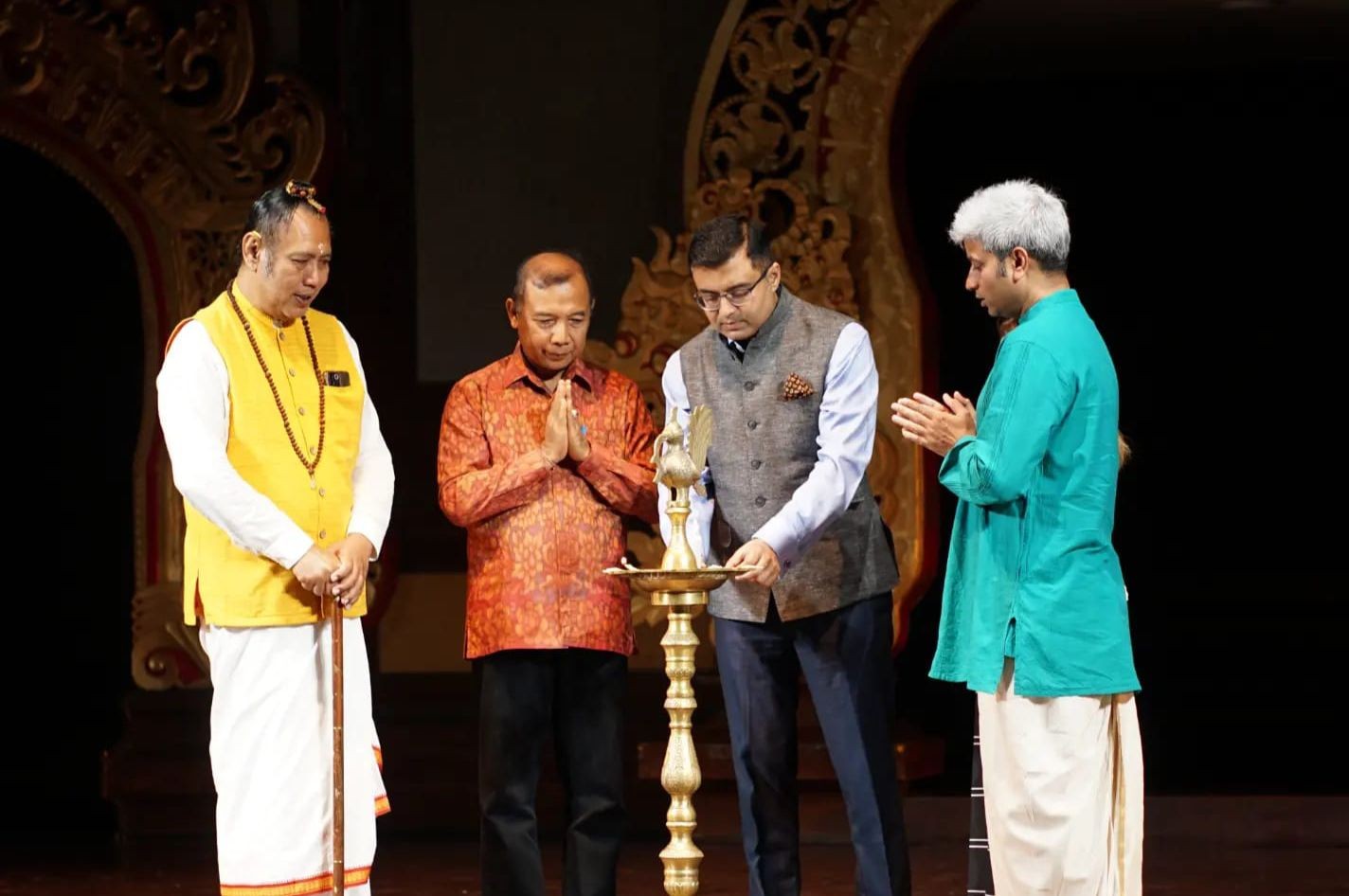 Dokumentasi dari - 75 Tahun Indonesia India, Pertunjukan Kolaborasi Seni Budaya Kuatkan Kembali Hubungan Sejak Dulu