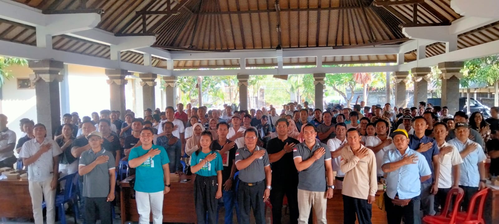 Dokumentasi dari - KPPS Mendapat Bimbingan Teknis Pemungutan, Penghitungan, dan Rekapitulasi Suara Pemilu 2024