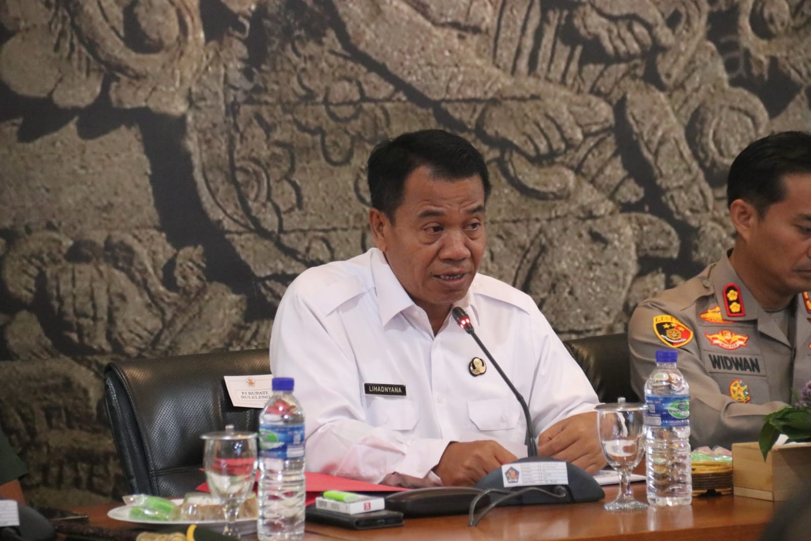 Dokumentasi dari - Pj. Bupati Lihadnyana: Ciptakan Pemilu Aman, Lancar, Mengedepankan Konsep Menyama Braya