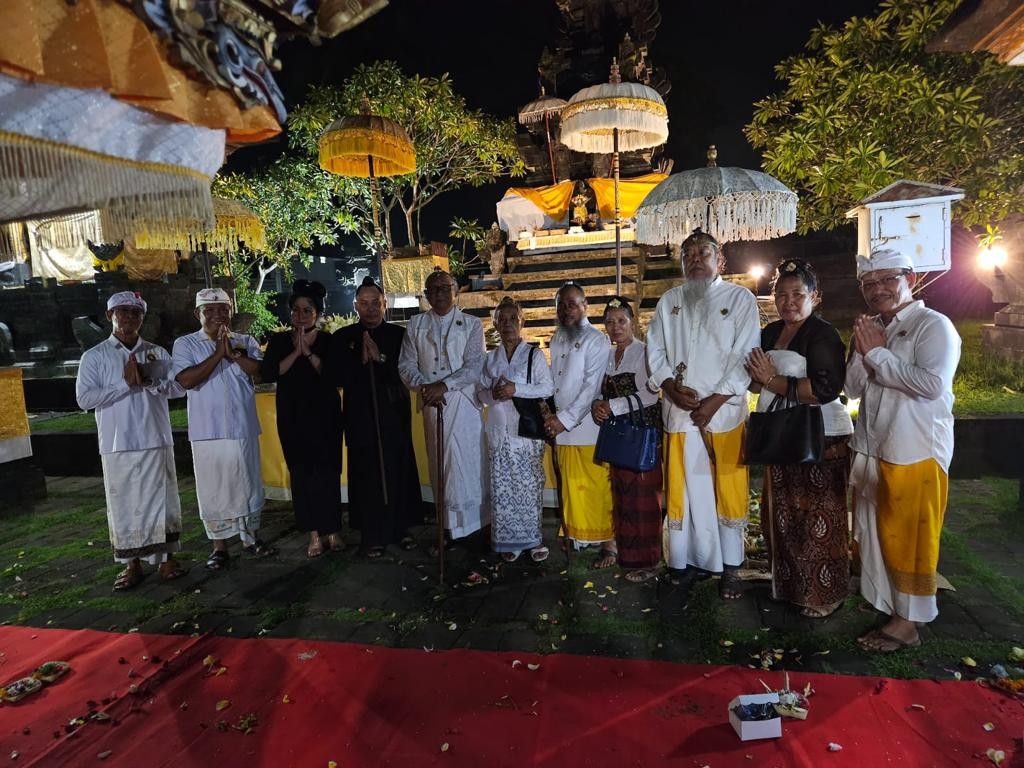 Dokumentasi dari - Antisipasi Kerawanan Pemilu 2024, PHDI dan Ormas Hindu Laksanakan Santih Puja