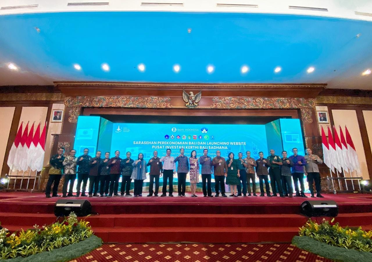 Dokumentasi dari - BI - Pemprov Bali Launching Website Pusat Investasi Kerthi Bali Sadhana