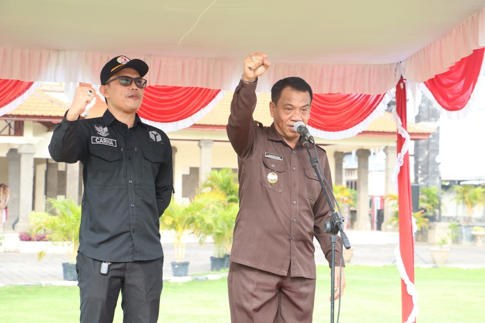 Dokumentasi dari - Pastikan Masa Tenang Berjalan Tenang, Bawaslu Buleleng Gelar Apel Siaga