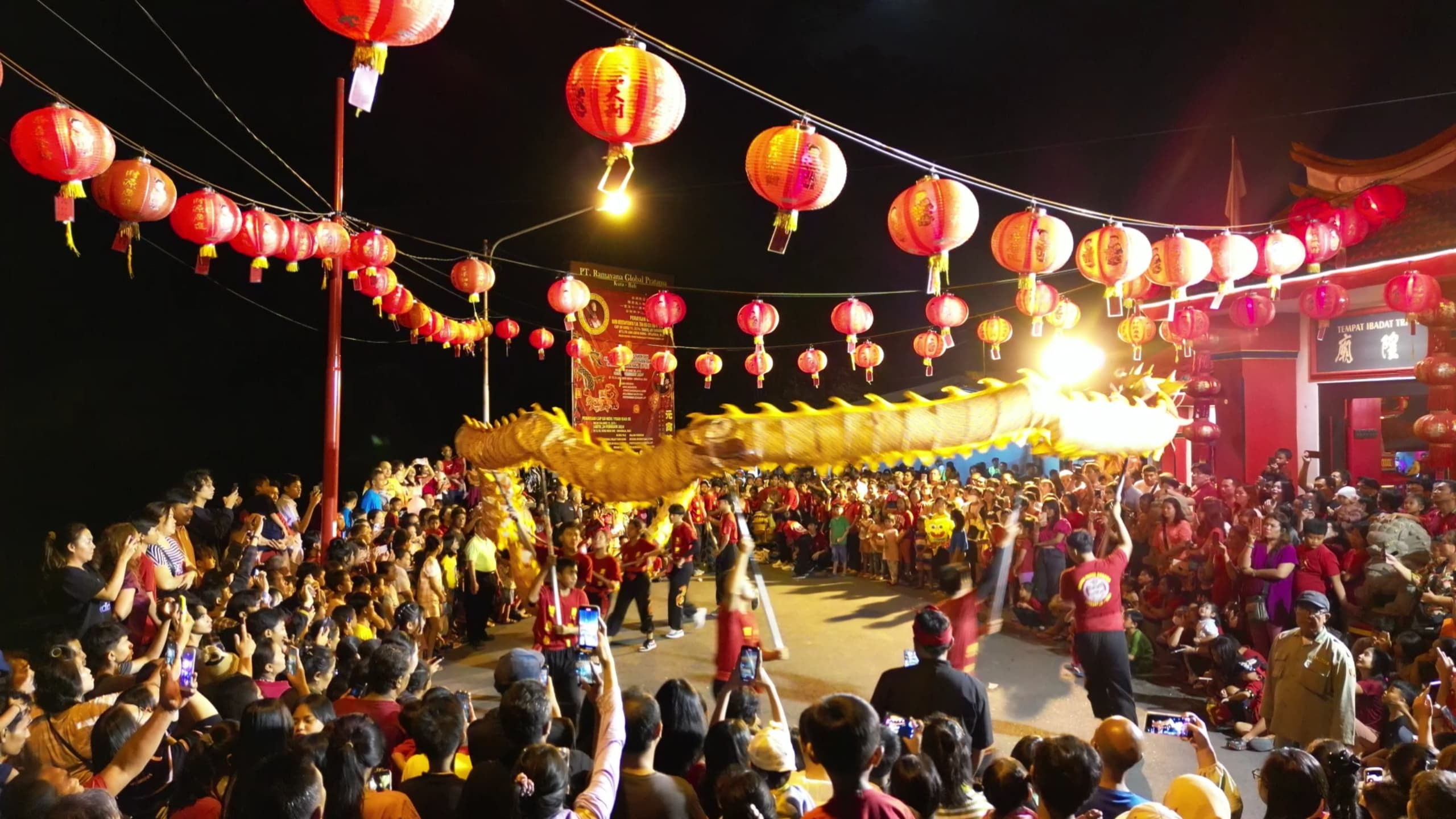 Dokumentasi dari - Perayaan Cap Go Meh 2024 Berlangsung Meriah di Singaraja